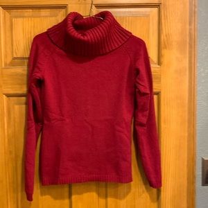 LOFT red acrylic blend sweater